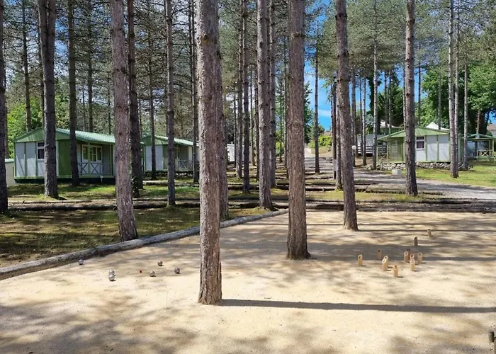 Avec Terrasse Pour 5 Pers. A - Api-1-52-823 Campsite *